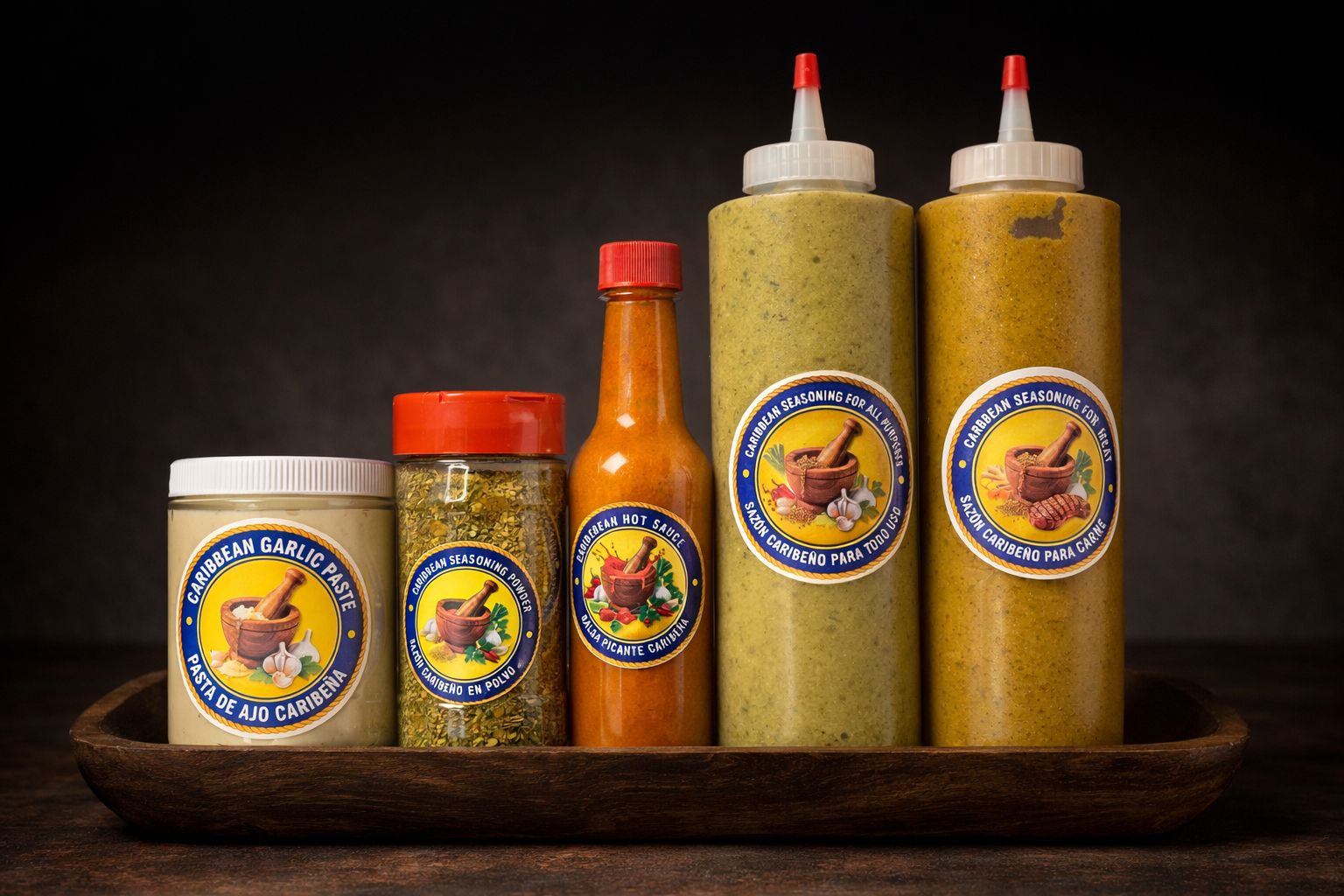 Colección Completa de Sazones Caribeños – Epis Kreyòl /   Caribbean Seasoning Collection – Epis Kreyòl /